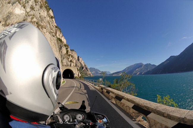itinerari in moto sulle rive del Lago di Garda