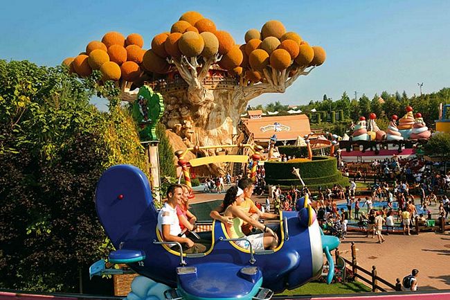 Area per bambini a Gardaland, parco divertimenti sul Lago di Garda