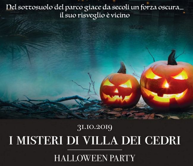 halloween party 2019 alle terme di Villa dei Cedri a Colà di Lazise sul Garda